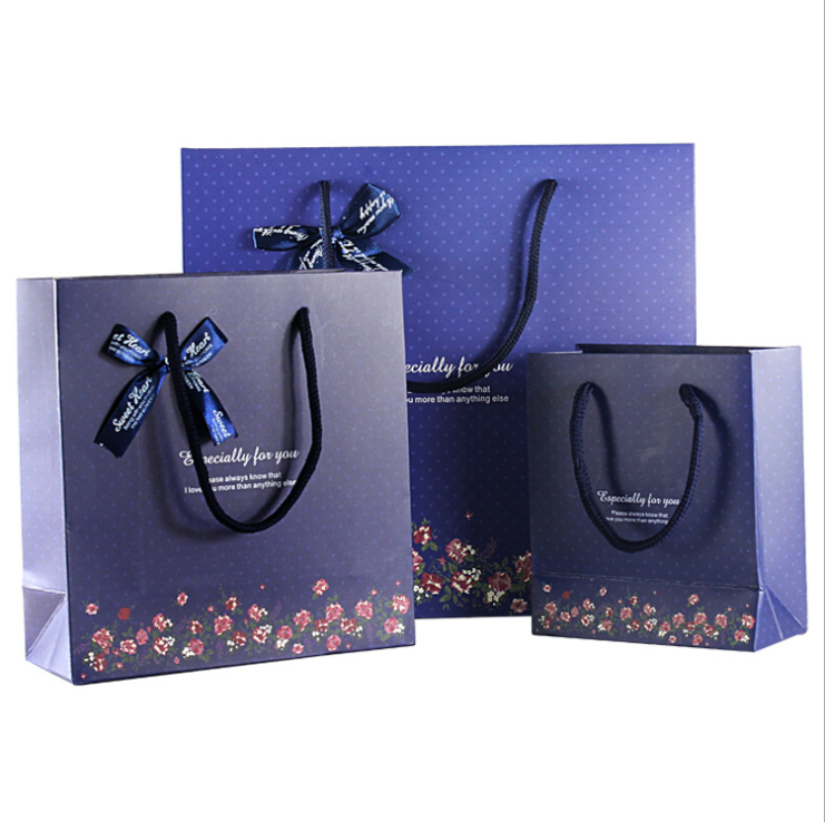 Custom Gift Paper Shopping Bags