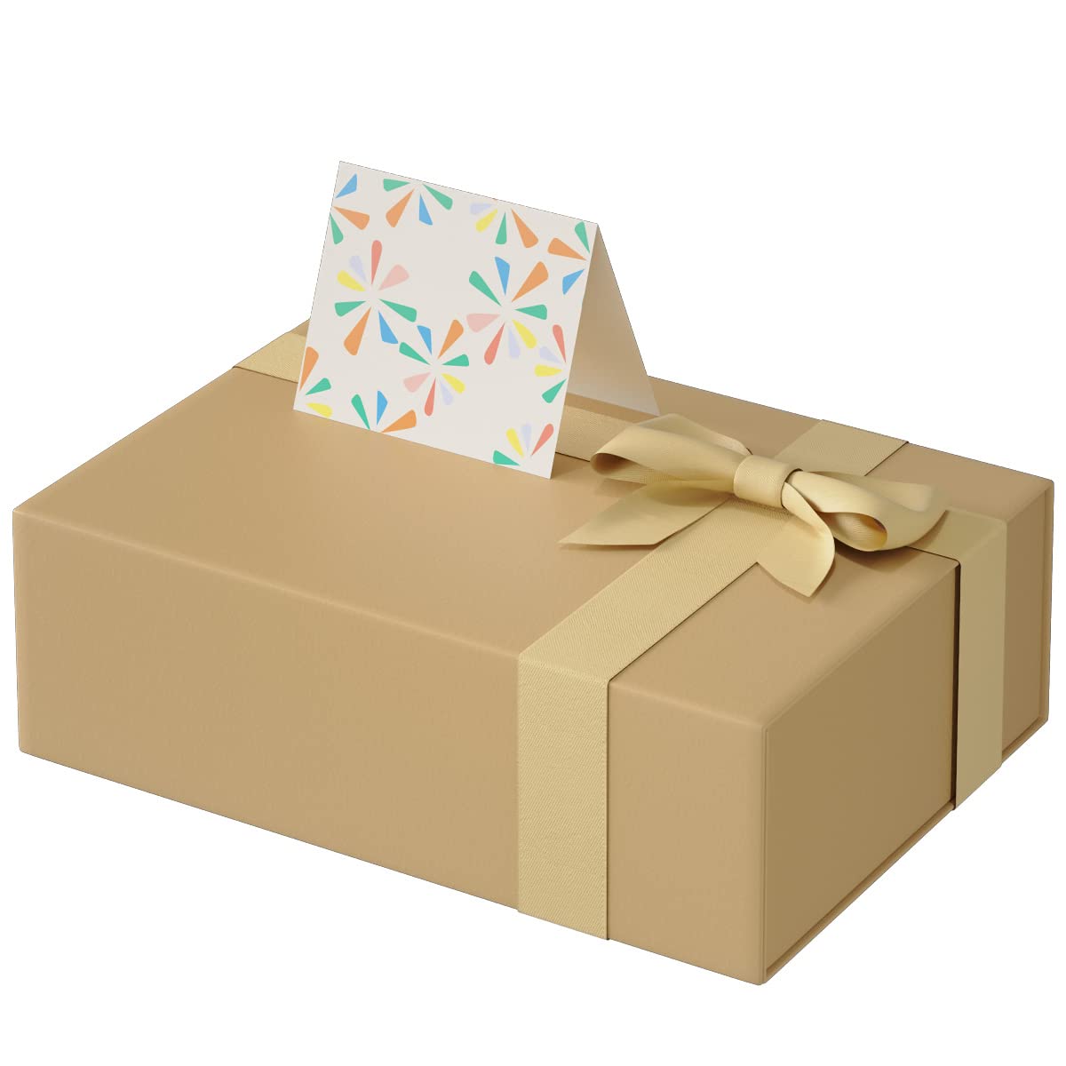 Gift Box Packaging with Greeting Card