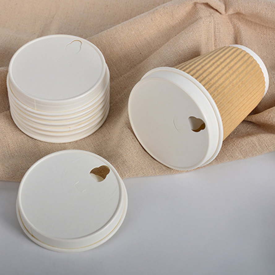 Disposable Paper Cup with Paper Lid