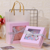 Folding Paper Gift Box with Clear Window