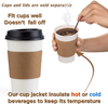 Paper Coffee Cup Sleeve with Logo