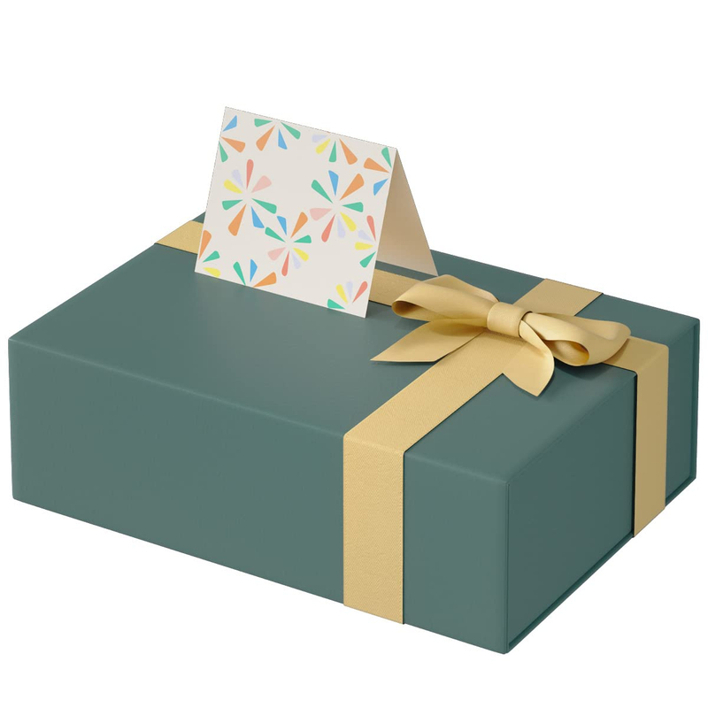 Gift Box Packaging with Greeting Card