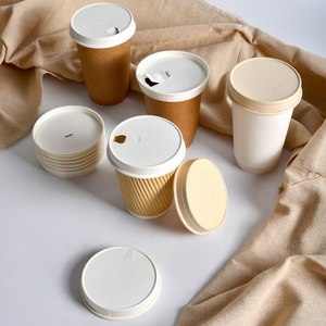 Disposable Paper Cup with Paper Lid