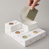 Custom Ear-Hook Gift Packaging Card Paper Box with PVC Window