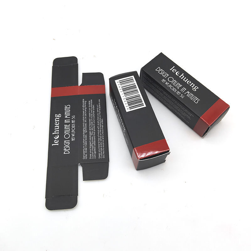 Custom Ear-Hook Gift Packaging Card Paper Box with PVC Window
