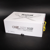 Elegant Pink and White Shoe Box Packaging for Retail Display