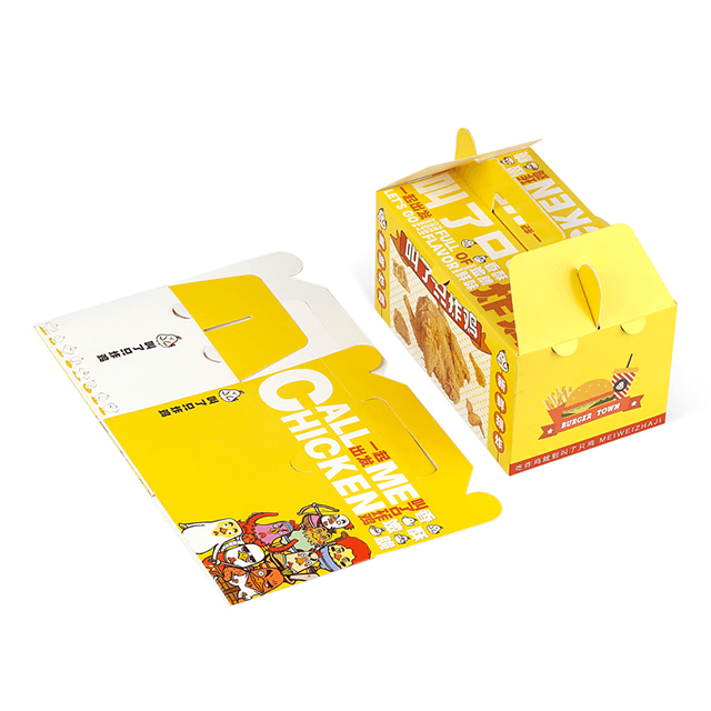 French Fried Chicken Paper Box