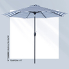 Auto Tilt Flora Patio Umbrella Stripe