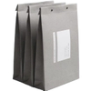 Factory Custom Print Logo White Paper Shopping Bag
