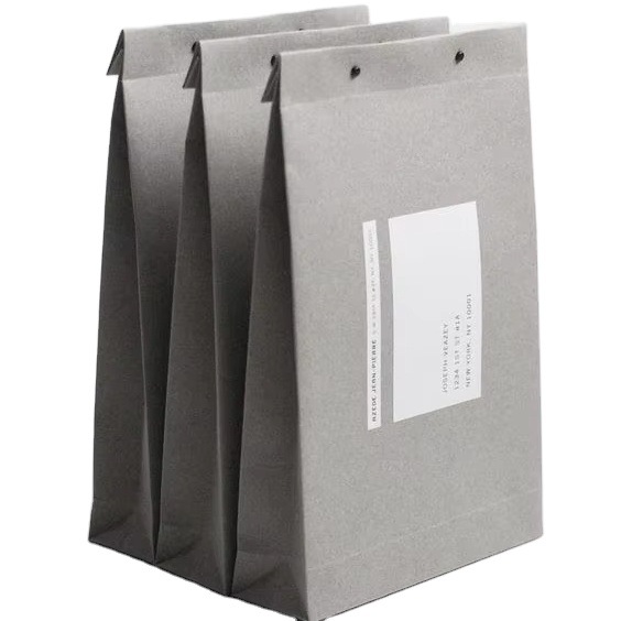 Factory Custom Print Logo White Paper Shopping Bag