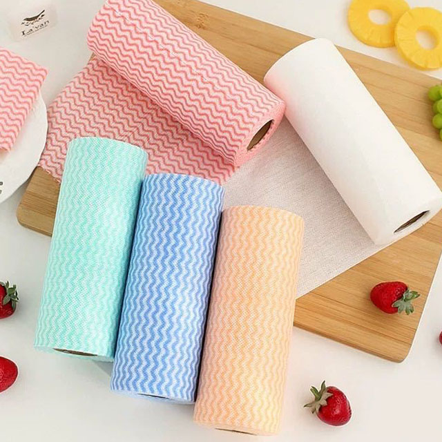 Non-woven kitchen disposable lazy rag