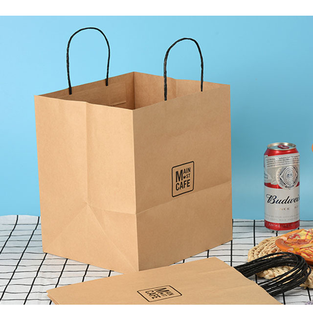 Eco-friendly kraft paper baking paper bag