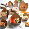 Disposable Portable Fast Food Packaging Box