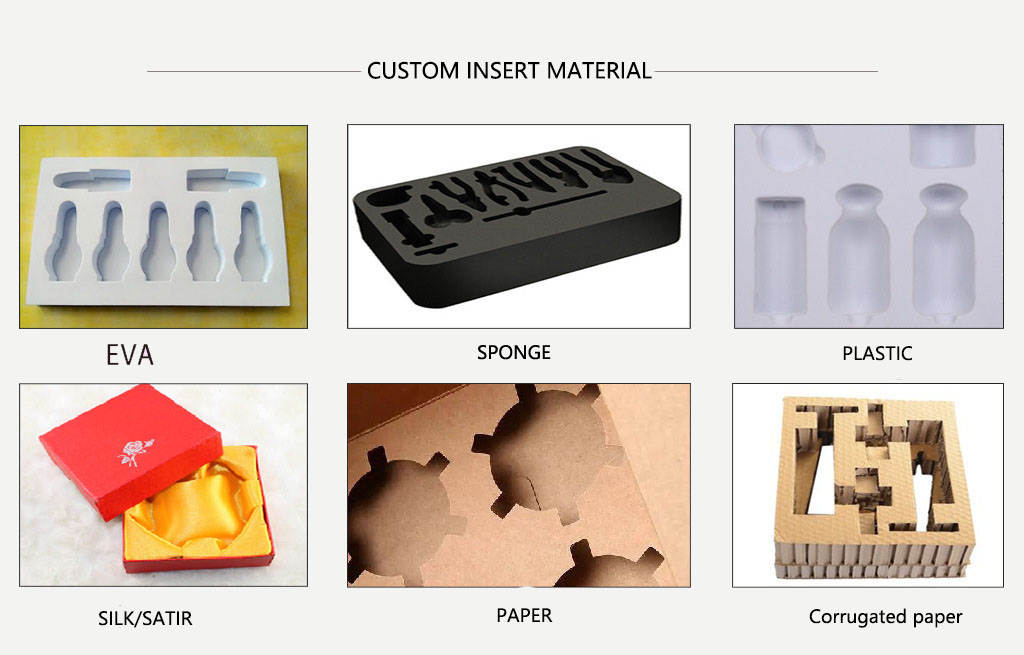 custom insert material