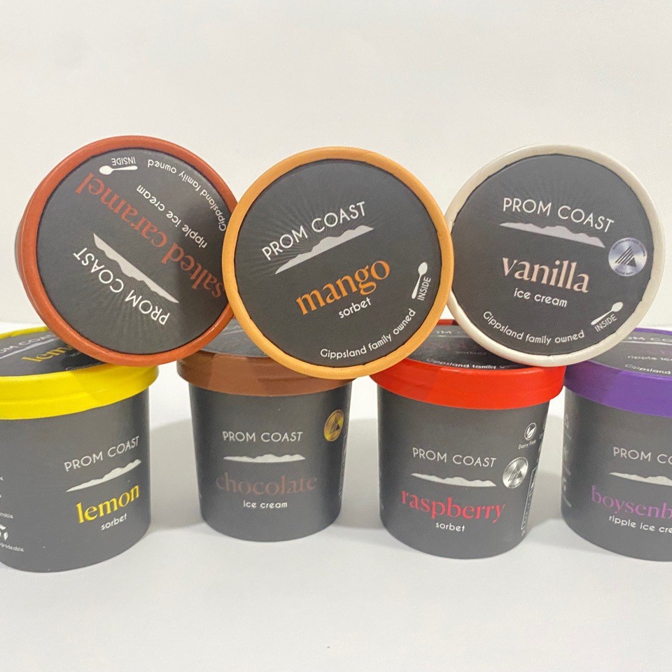  Disposable Ice Cream Paper Cup Frozen Yogurt Paper Cup