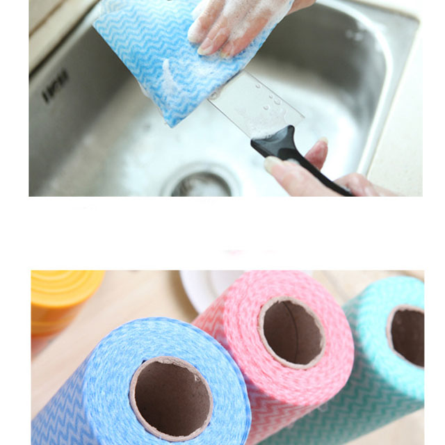 Non-woven kitchen disposable lazy rag