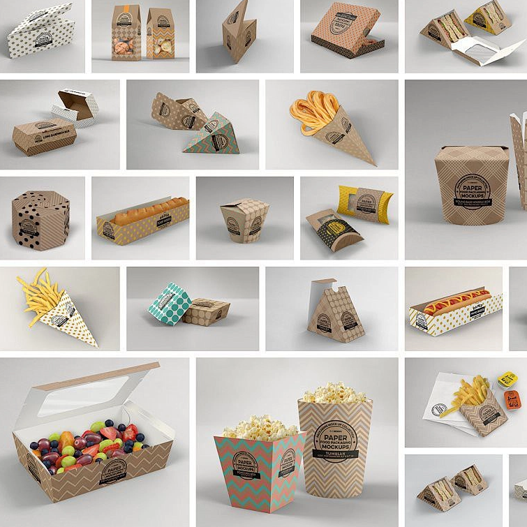 Take Away Paper Food Packaging