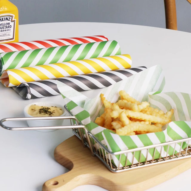 Waterproof and oil-proof tray paper hamburger paper tray