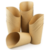 Takeaway Kraft French Fries Paper Cups