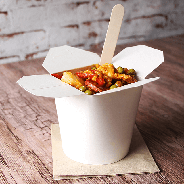 Takeaway Paper Noddle Pasta Box