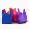 Eco Friendly No Woven W Cut Shopping Bag