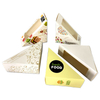 Kraft White Paper Breakfast Bread Dessert Packaging Sandwich Box