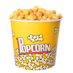 Popcorn Cups Paper Bucket Pack With Lid