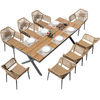 Outdoor Patio Woven Rattan Table And Chairs