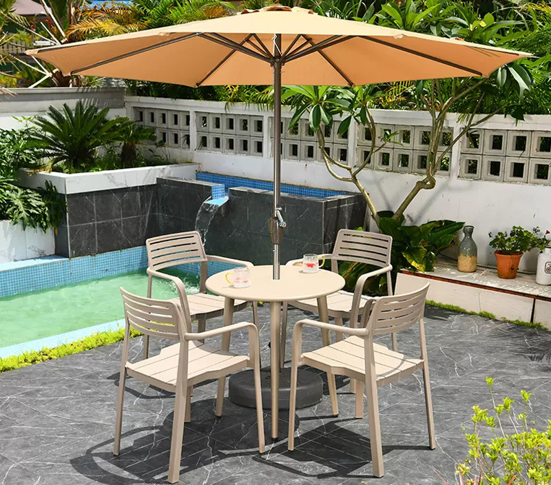 Leisure Patio Terrace Dining Table And Chairs