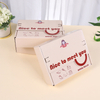 Recyclable Foldable Packaging Mailer Kraft Cardboard Folding Corrugated Shipping Package Paper Boxes Zipper Carton