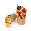 Takeaway Kraft French Fries Paper Cups