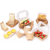 Kraft Paper Burger Box