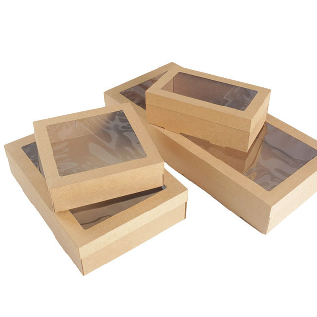 Kraft paper corrugated sushi box