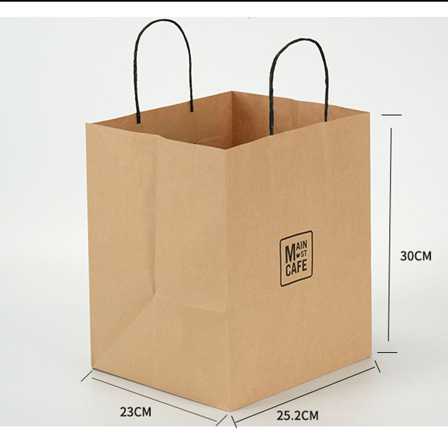 Eco-friendly kraft paper baking paper bag