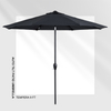 9Ft Auto Tilt Flora Patio Umbrella