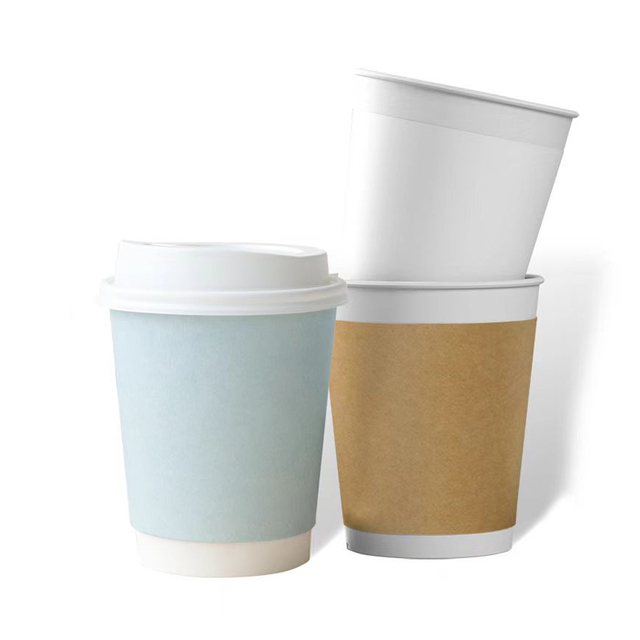 Environmentally Friendly Biodegradable Plastic-Free Paper Cup