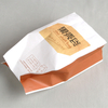 Factory Printed Customized Cowhide Food Sandwich PE Coated Kraft Wrapping Paper Bag