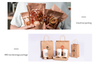 Wholesale disposable food takeaway paper packaging paper bag