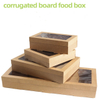 Kraft paper corrugated sushi box