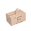 Corrugated Adhesive Tear off Strip Shipping Paper Box Mailer Box 