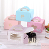 Eco-Friendly Windowed Cake Boxes | Custom Sizes & Logo | Wholesale Cake Packaging Supplier