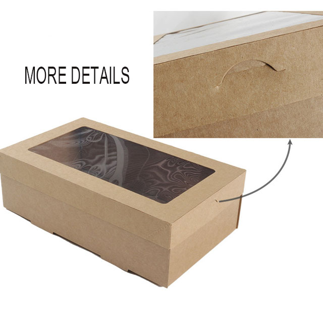 Kraft paper corrugated sushi box