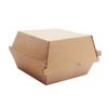 Eco Friendly Compostable Biodegradable Kraft Paper Packaging Fast Food burger box
