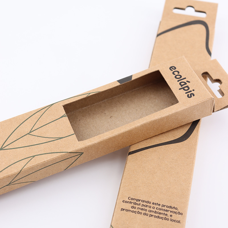 Kraft Card Box Factory Custom Color Printing Folding Box