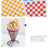 Waterproof and oil-proof tray paper hamburger paper tray