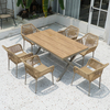 Outdoor Patio Woven Rattan Table And Chairs