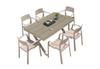 Leisure Patio Terrace Dining Table And Chairs