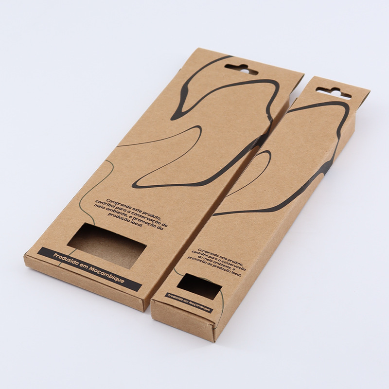 Kraft Card Box Factory Custom Color Printing Folding Box