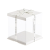 Wholesale Cake Packaging Box Cake Boxes Pet PVC Square Cake Box