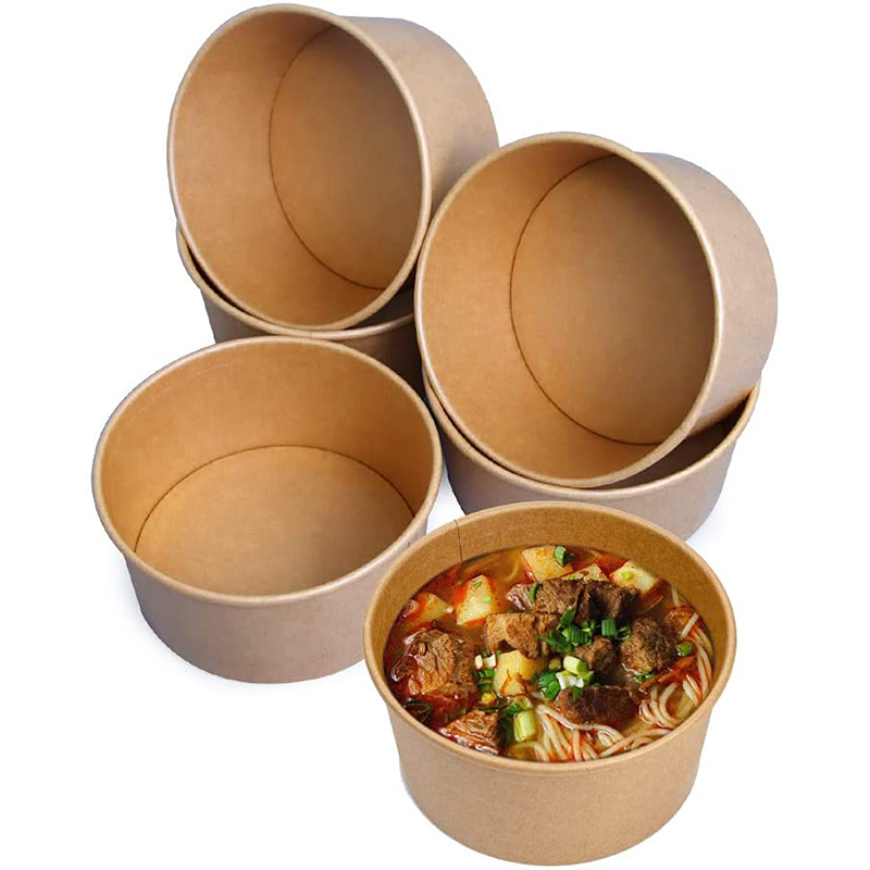 Custom Fast Food Containers Takeaway Paper Packaging